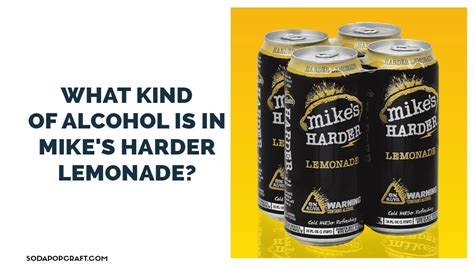 what type of alcohol is mike's hard lemonade